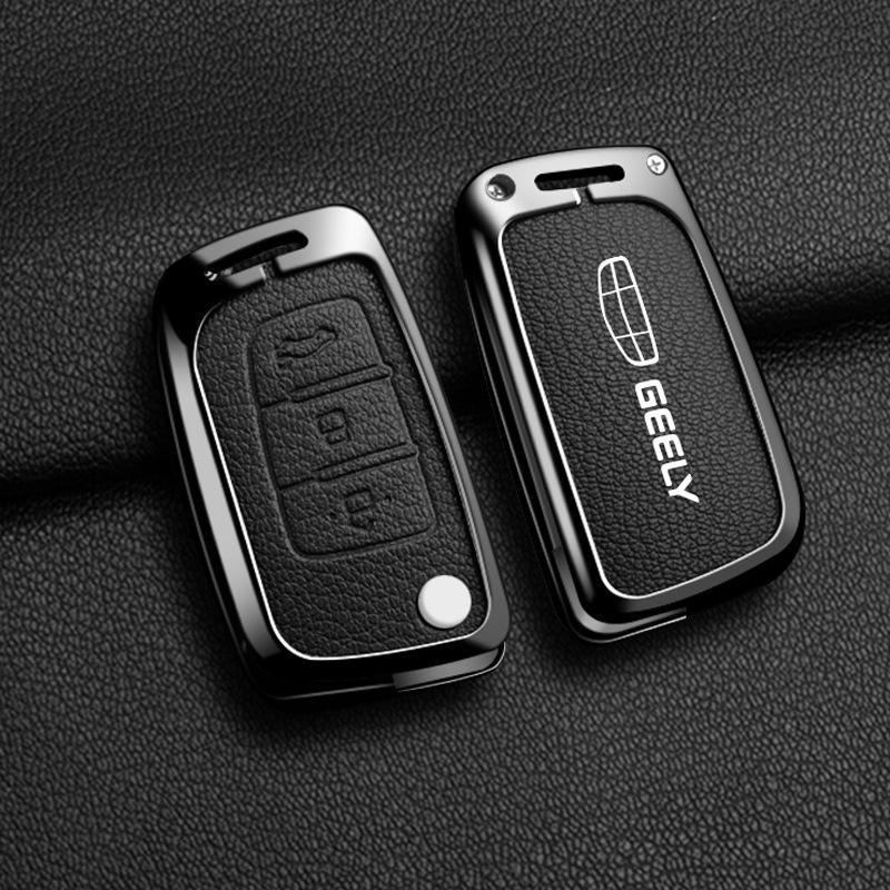 Чехол для ключа Geely: Совместим с Emgrand, GS, Xingyue L, Boyue, Xingrui, Icon, Binyue Cool, Vision X6.
