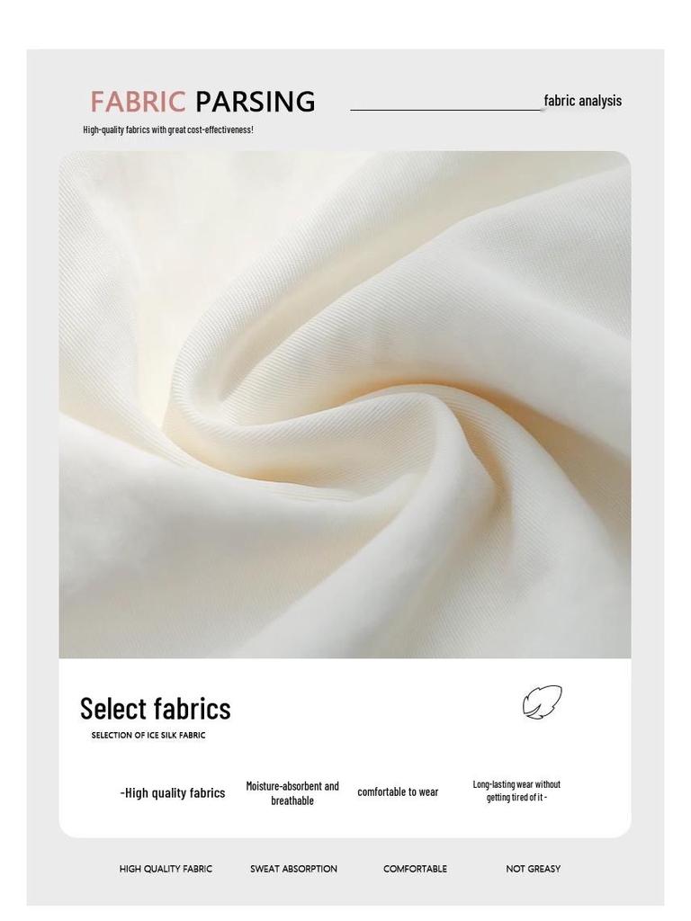 Women's Plus-Size High-Waisted Ice Silk Wide-Leg Pants - Summer Slimming & Loose Fit