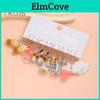 1 Cartoon Set Women Animal Earrings Different Shapes Drinking Bottle Hook Earrings Food Sweet Color Acrylic Dating Hanging Earrings