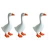 Magnetic Goose Key Holder Statue Duck Key Hanger Resin Figurine Sculpture Home Office Desktop Decoration Ornament