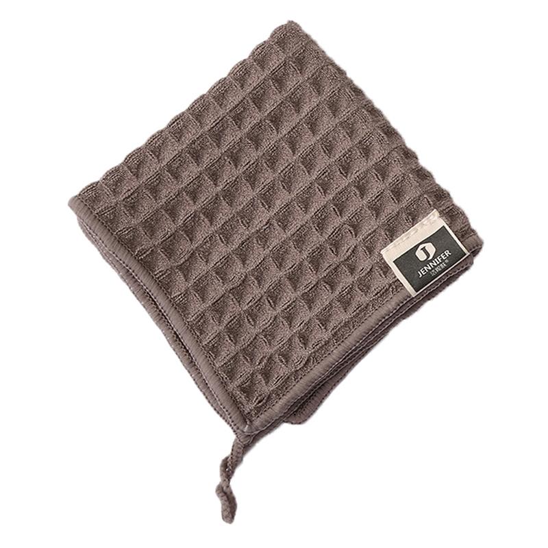 Бариста Барное полотенце Молочный чай Магазин Кофемашина Специальная тряпка Впитывающая воду Без ворса Чистящая салфетка Белое маленькое квадратное полотенце