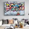 Граффити-искусство Живопись на холсте Уличное искусство Постеры и гравюры Фрески Домашний декор