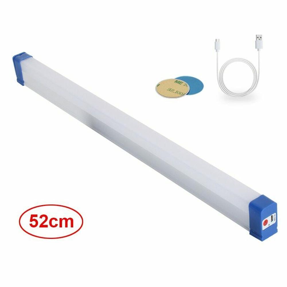 Led Lamp Bulb Glass Tube 30w/60w/80w Portable USB Rechargeable Emergency Light Outdoor Lighting Camping Lamp Powerful Spotlight