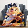 Starlight Dreams Flannel Blanket Throw Blanket Soft Warm Sofa Bed Camping Home Decor Unique Christmas Gift C926301