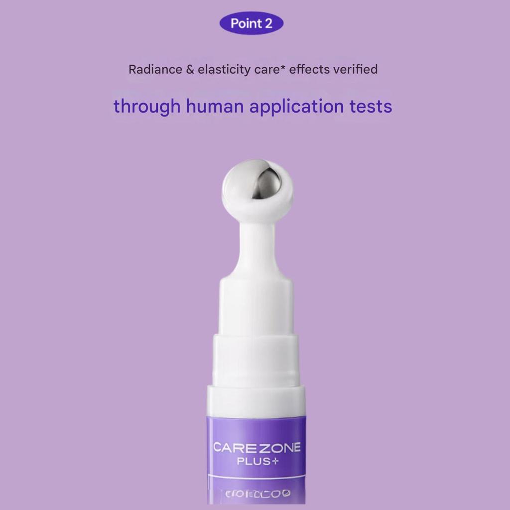 CAREZONE Сыворотка-ролик для глаз Plus Radiance & Firming 15 мл – Ежедневная сыворотка для ухода за кожей вокруг глаз