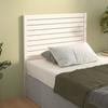 Headboard White 81 x 4 x 100 cm Solid Pine Wood