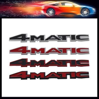 3D Премиум 4MATIC 4-MATIC для автомобиля Капот Крыло багажник Задняя крышка Шильдик Наклейка Эмблема Значок Наклейка