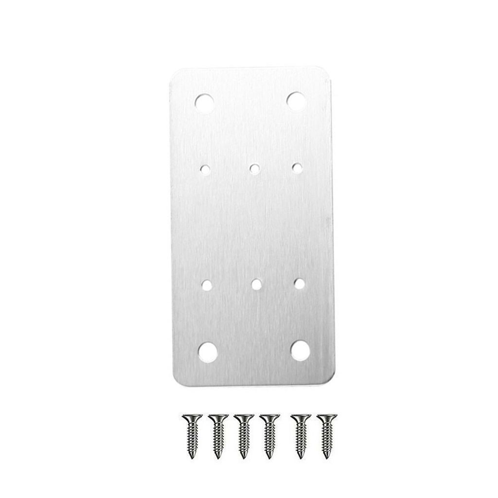 С винтами для двери, мебельные петли ремонт пластины фурнитура инструменты шкаф петли для улучшения дома