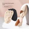 Non-Slip Forefoot Pressure Relief Pads for High Heels - Soft, Anti-Pain, Half-Size Insoles for Women