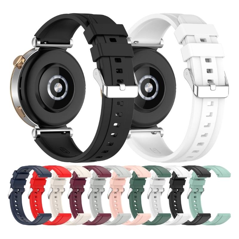Мягкие силиконовые ремешки для часов Watch Gt4 41мм/46мм для женщин и мужчин, спортивные ремешки для часов, замена