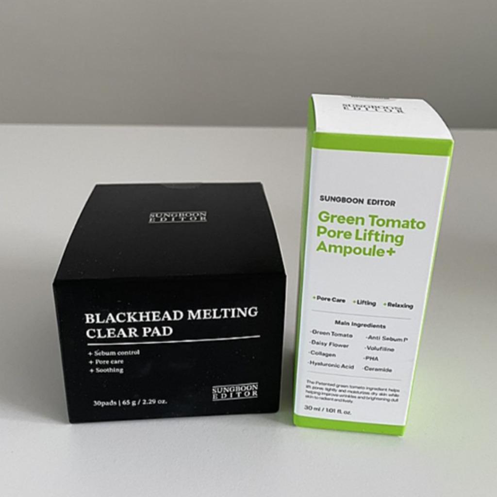 SUNGBOON EDITOR BLACKHEAD MELTING CLEAR PAD 30sheet