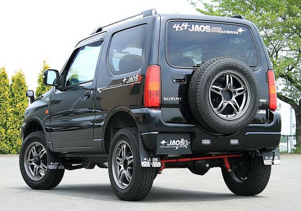 JAOS JAOS Mudguard III Rear Set Black Jimny JB23 Series MUD GUARD3 BLACK REAR JIMNY JB23 B622512R 98+ [Year 98.10-] [Applicable ALL]