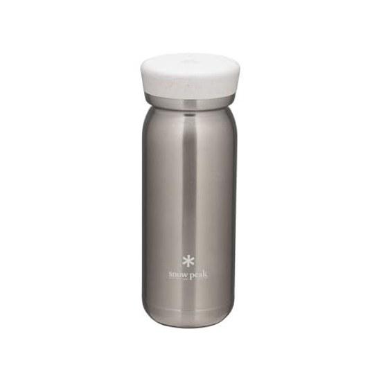 Snow Peak Stainless Steel Vacuum Bottle Type M500 Clear TW-501R-CL Insulation Heat Retention Cold Lightweight Durable Outdoor