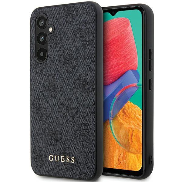 Etui Galaxy S23 Fe Guess - Plecki 4G Metal Gold Logo Szary Case Obudowa