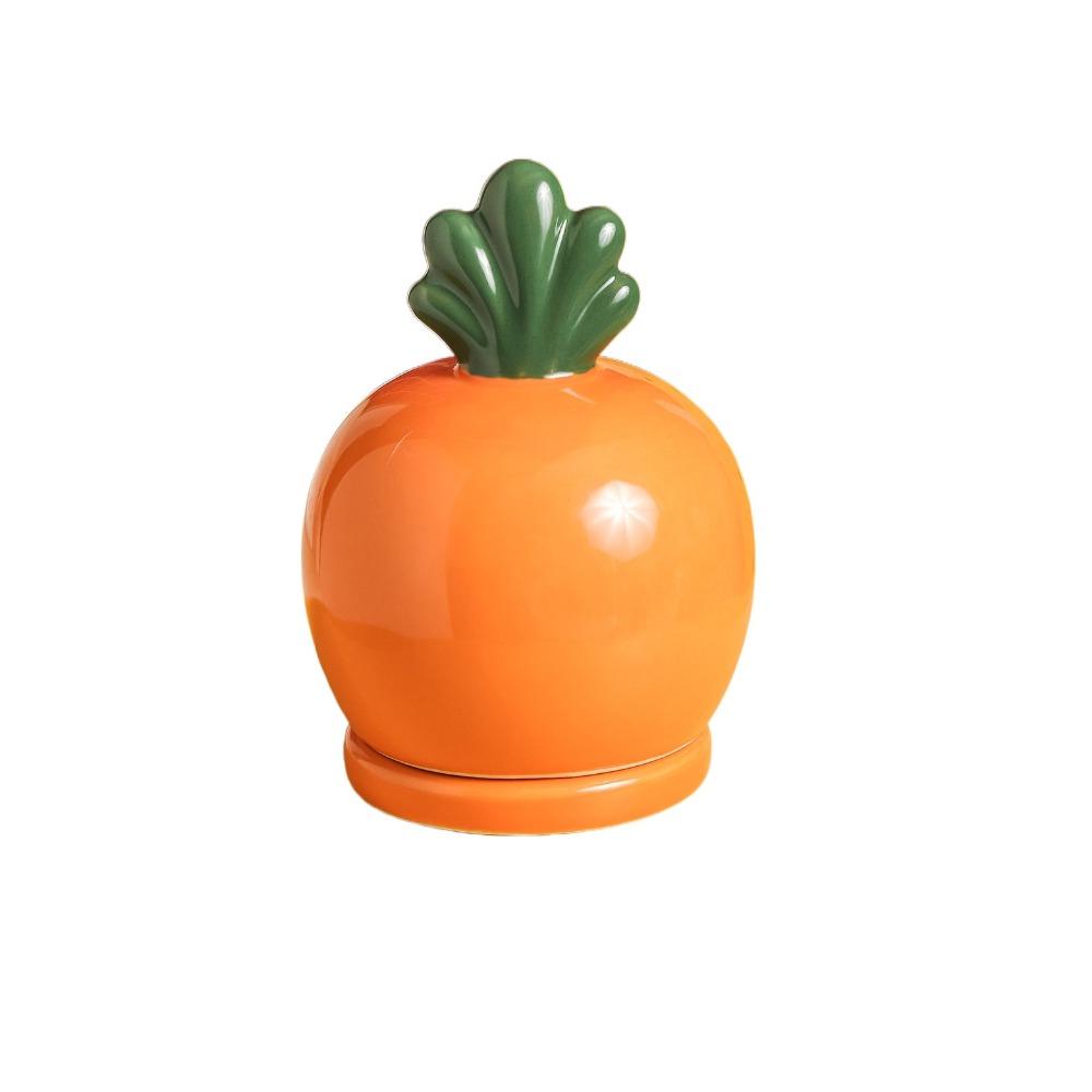 Ceramics Toothbridge Tube Dust-proof Desktop Ornament Dental Floss Storage Box Living Room