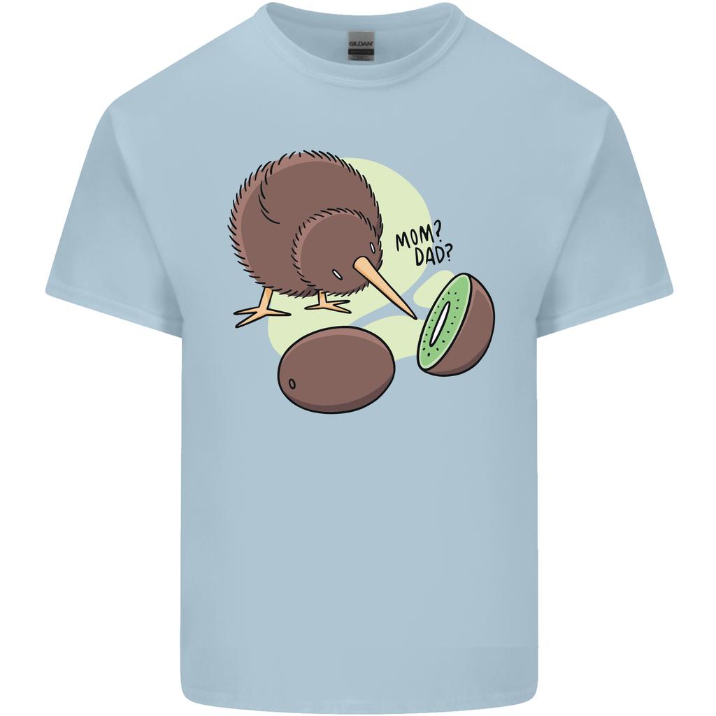 Funny Kiwi Fruit Bird Mom Dad Unisexs Light Cotton TShirt