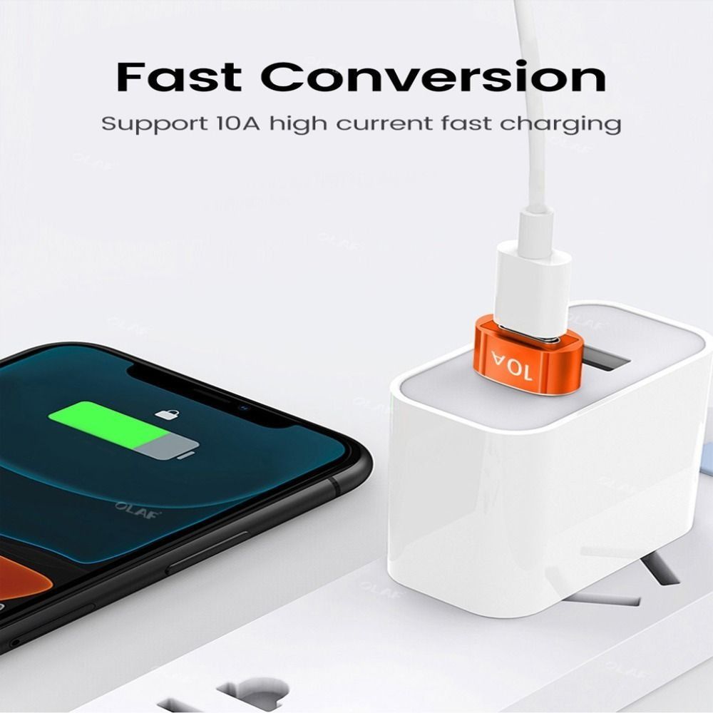 USB 2.0 USB на Type C Конвертер Адаптер Быстрой Зарядки Для Мобильного Телефона/USB-накопителя/планшета