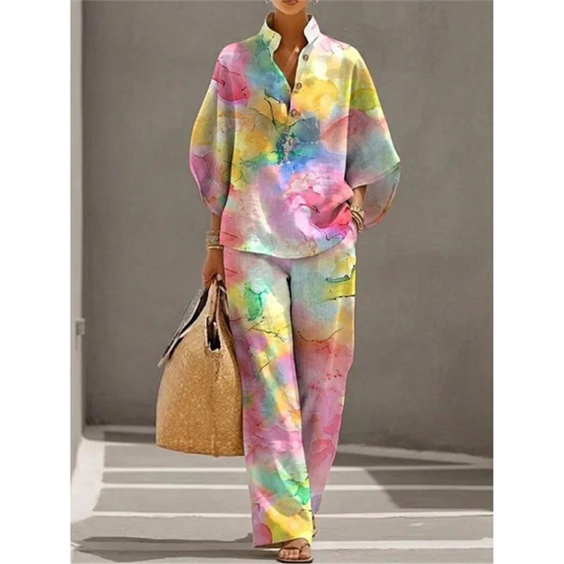 Ladies shirt set, a new 1116 fashion casual set.