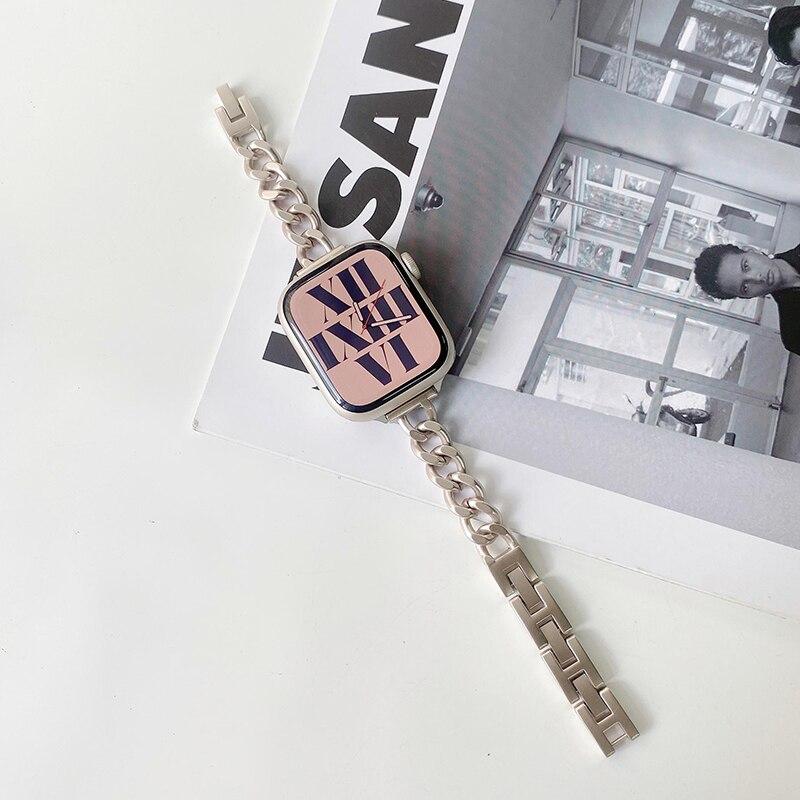 Женский браслет серии Star Light для Apple Watch Ultra 8 7 6 3 4 5 se 2 1 ремешок для iWatch Ultra 49 мм 41 мм 45 мм 40 мм 38 мм 42 мм 44 мм