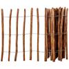 VidaXL Picket Fence Hazel Wood 90x500 Cm 43141