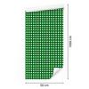 Green and white checkered wallpaper for living room and bedroom 50x1000