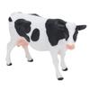 Simmental Cattle Figurine Plastic Realistic Cow Black White for Home Desk Decoration Party Gift