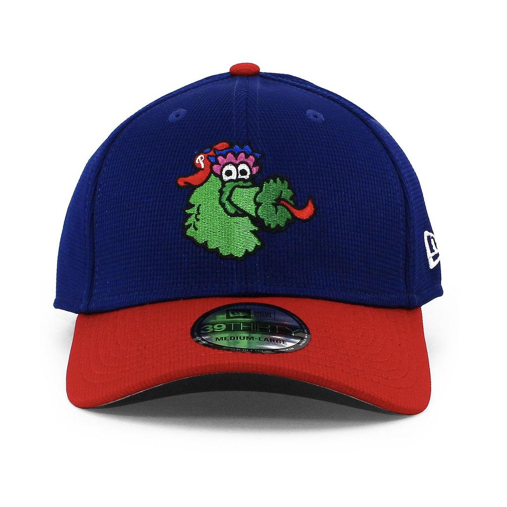 New Era Cap 39THIRTY Philadelphia Phillies MLB BATTING PRACTICE FLEX FIT CAP Blue PHILADELPHIA PHILLIES 3930 Hat Stretch Fit STRETCH FIT Sz S/M [Used]