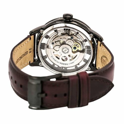 Fossil Townsman Automatic Men's Watch with Brown Skeleton Dial, ME3098