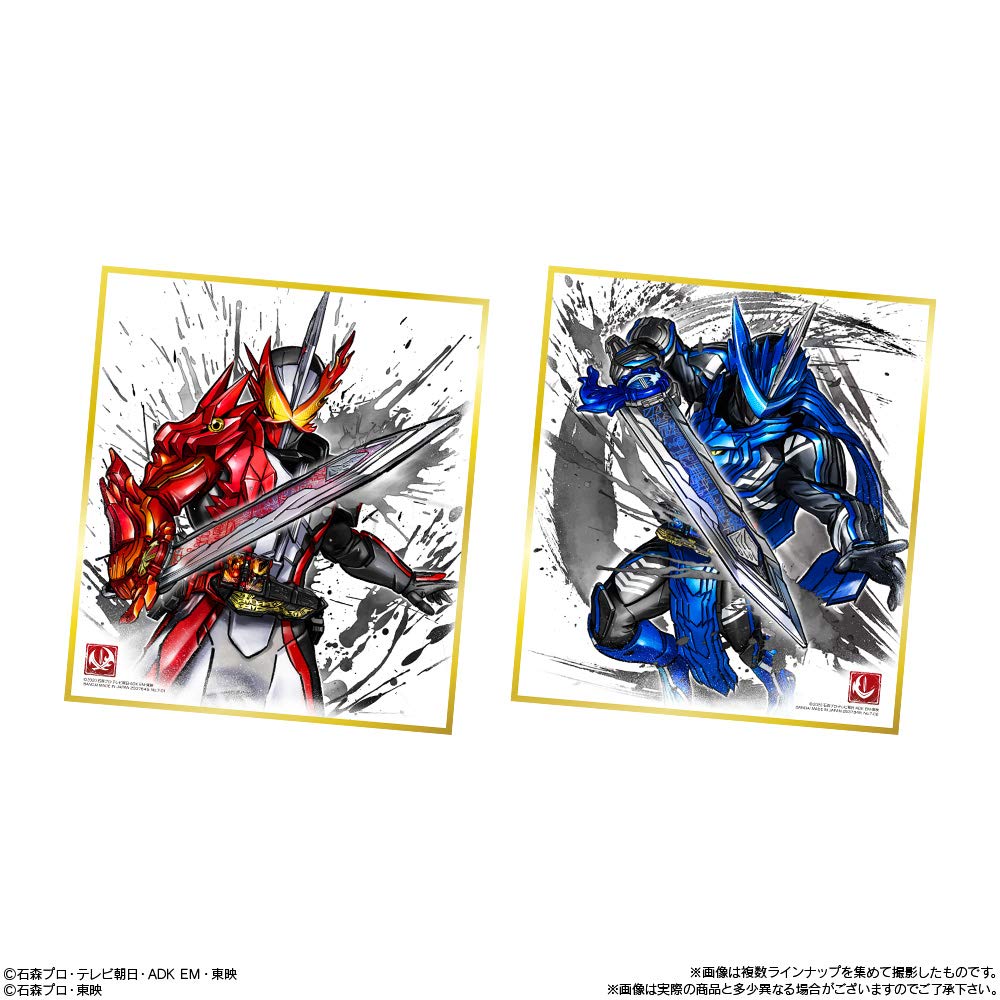 Kamen Rider Shikishi ART7 Конфеты и сладости Райдер (10 кусочков) (Серия Камен)
