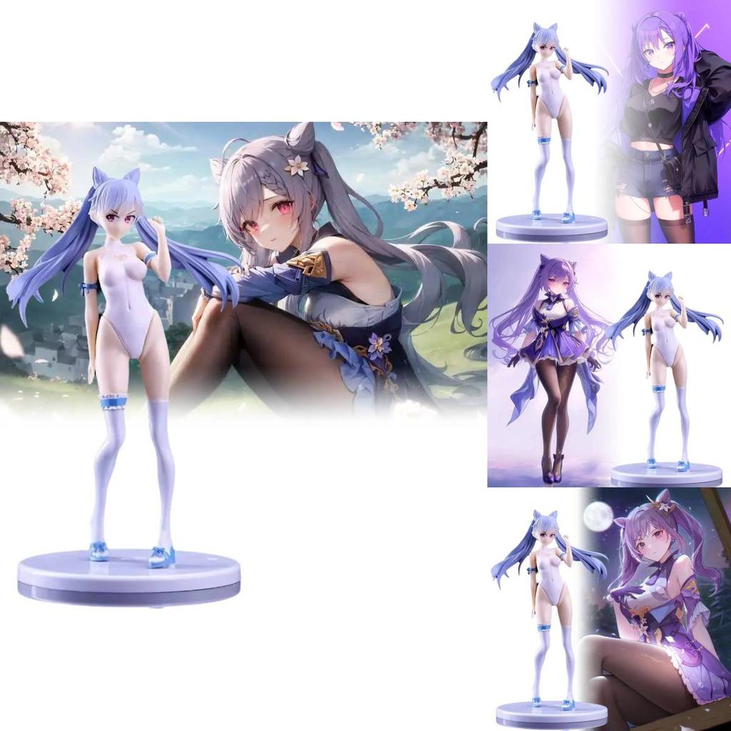 Genshin Impact Klee Pvc Figure Stunning Swimwear Design Beautiful Anime Model