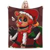 FNAF В Фредди Пледы Флис Текстиль Декор Многофункциональные Очень Теплые Пледы для Постельного Белья Автомобильное Одеяло