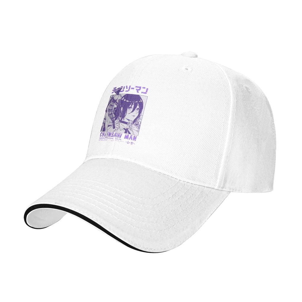 Chainsaw Unisex Reze Japanese Baseball Cap Fashion Sandwich Hats Unisex Breathable Dad Hat Travel Gift