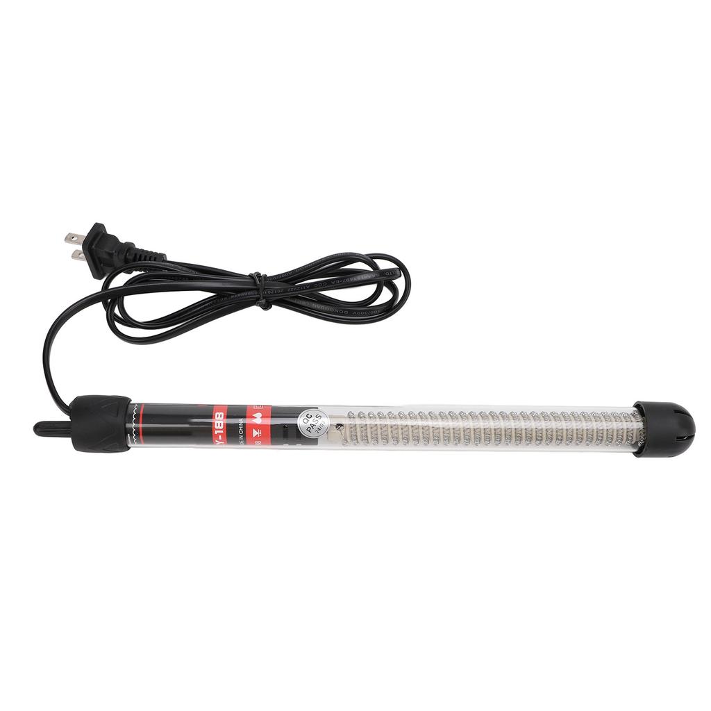 Погружной обогреватель для аквариума Автоматический термостат Стеклянный обогреватель для аквариума для морской рыбы