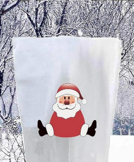 Thickened Non-Woven Winter Plant & Tree Frost Protection Cover, Christmas Decoration & Insect Barrier