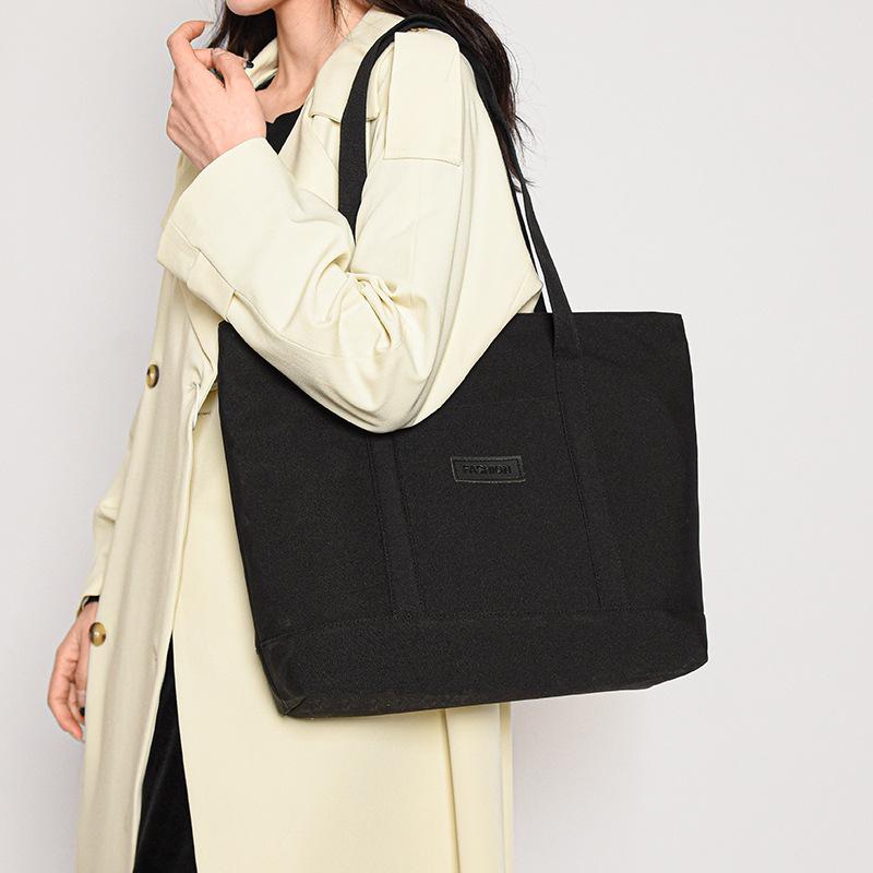 Tote Bag Nylon Cloth Women's Bag New Shoulder Bag Fashionable Retro Handbag Large Capacity Bag