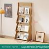 Floor-Standing Bookshelf & Magazine Display Rack