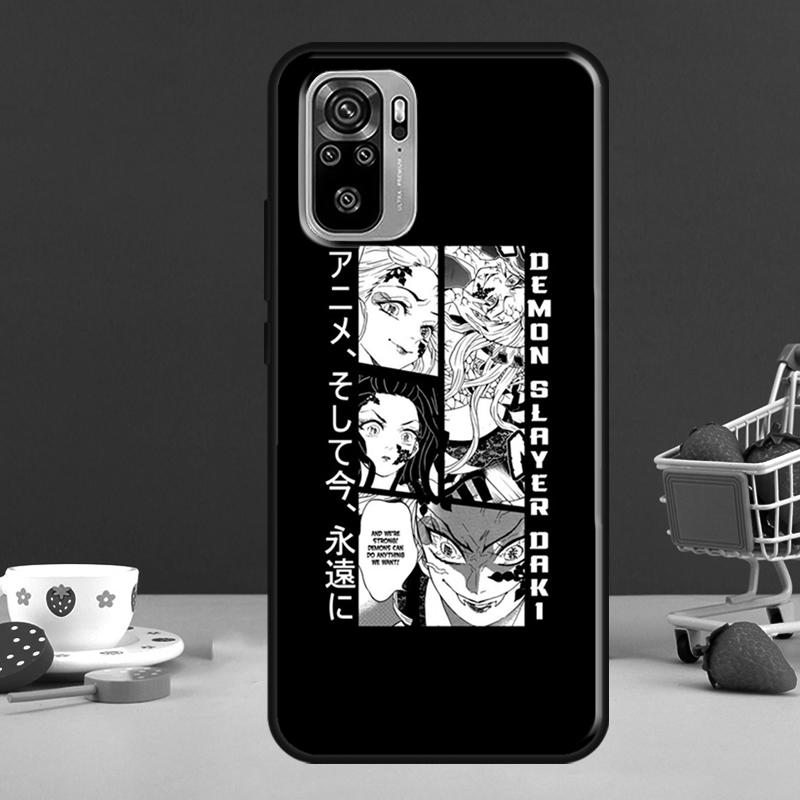 Чехол Demon Slayer Daki для Xiaomi Redmi 10 9 9A 9C 9T задняя крышка для Redmi Note 11 Pro 8 9 10 Pro 9S 10S 11S