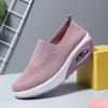 Fashion Couple Sneakers Mesh Breathable Casual Shoes Air Cushion Sport Walking Shoes Designer Wedge Platform Shoes for Women Men Loafers