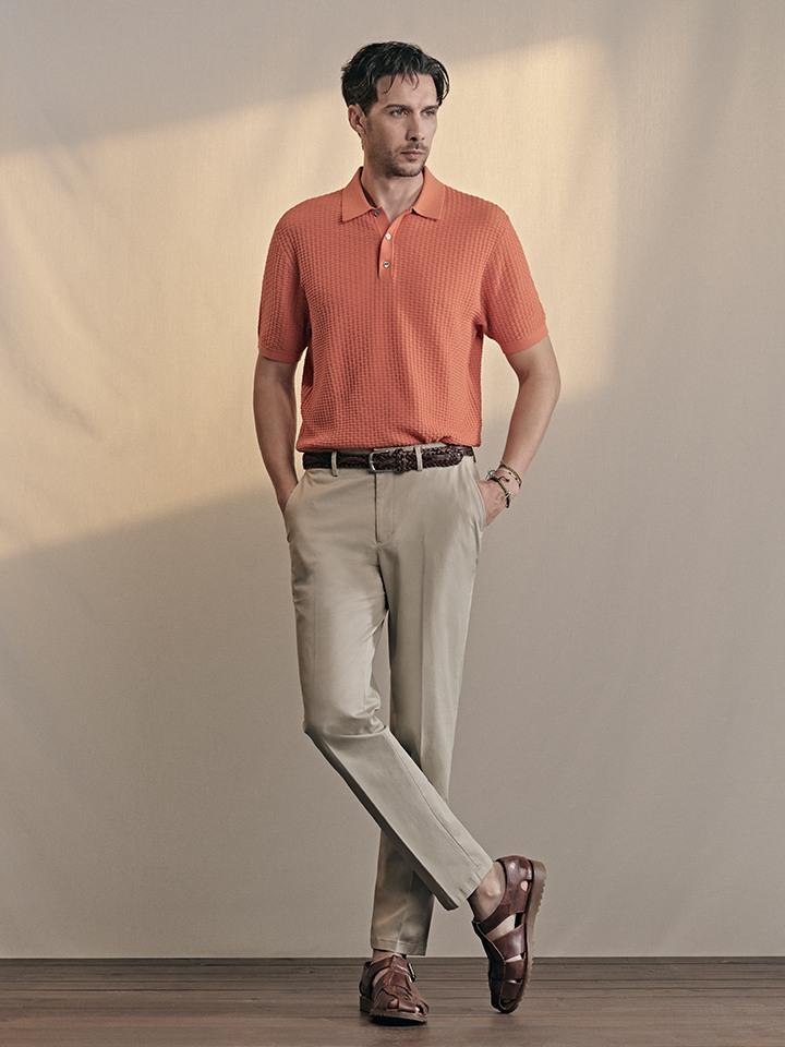 OLZEN Men'S Chino Pants_Zof5Pp1304 (B Type)