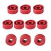 10 комплектов седла игольчатого поплавкового клапана карбюратора карбюратора, подходит для 398188 281144, новый красный цвет