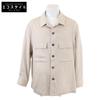 ZEGNA [Excellent Condition/Domestic Authentic] Oasi Cashmere Aiba Cashmere Oversized Long Sleeve Shirt/ tops XL IvoryUsed