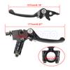 Folding Brake Clutch Lever Set For Motorcycle Pit Dirt Bike ATV Quad 50cc 110cc 125cc 140cc 160cc 200cc Black Chrome Rear