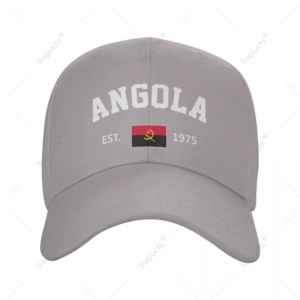 Unisex Baseball Cap Angola EST Independence Day Wild Sun Shade Peaked Adjustable Outdoor Caps for Unisex Women