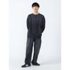 [Beams Heart] Pants GMS Wide Straight Cotton Urake Men's BLACK S