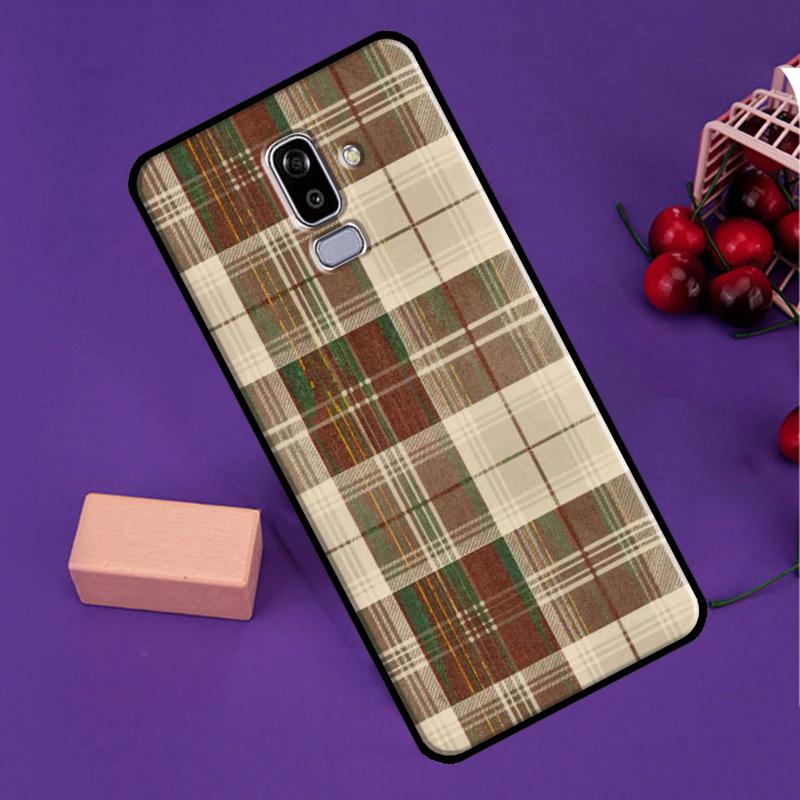Коричневый Клетчатый Чехол Для Samsung Galaxy M35 M55 M15 M56 M36 M16 M31 M11 M13 M53 M12 M32 M52 M14 M34 M54 M06