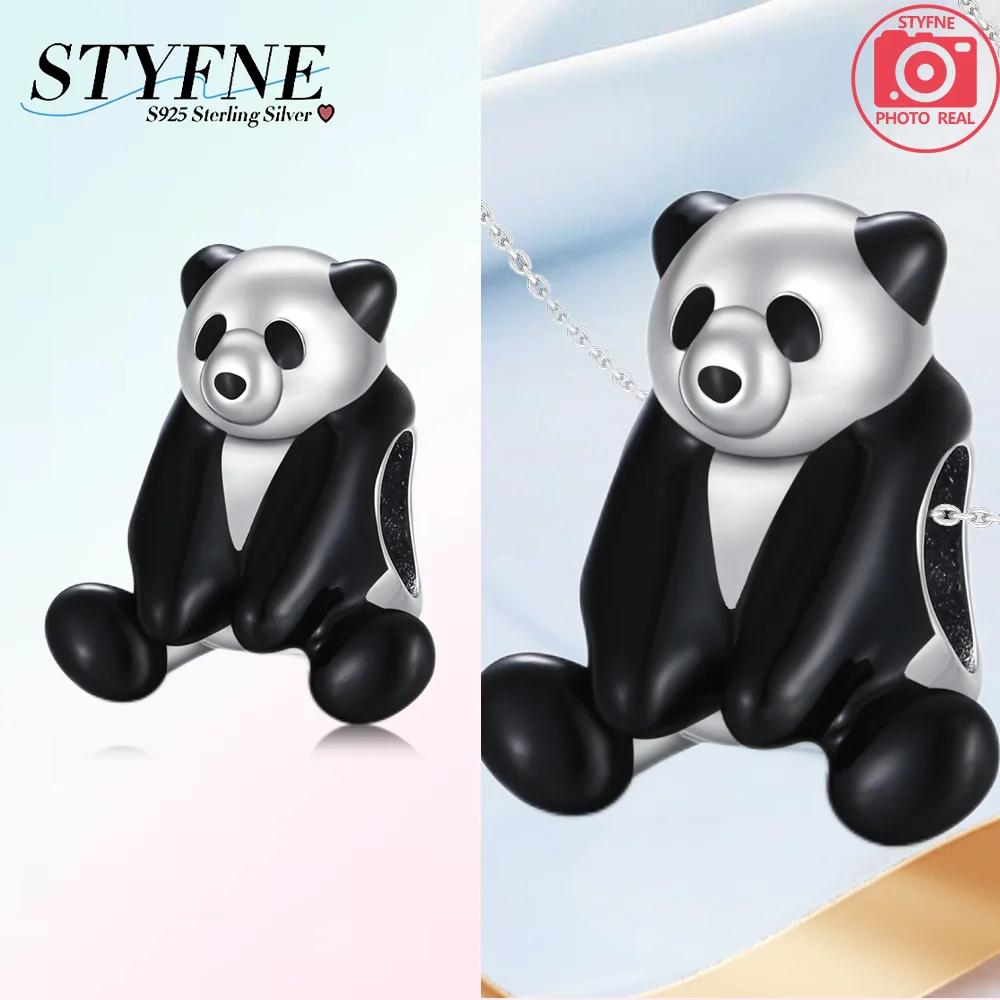 925 Silver Animal Panda Dragon Monkey Butterfly Elephant Beads Fit Bracelet Charms Jewelry Making Women Gift