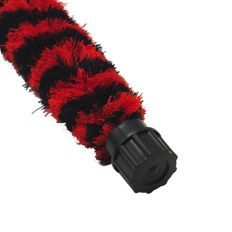 Saxophone Interior Cleaning Brush 51.8 cm Long Soft Fiber Bore Brush with Protective End Caps for After Practice Moisture and Dust Care Needs