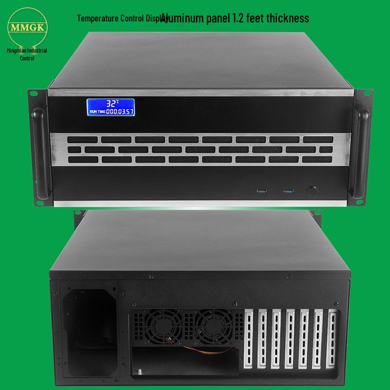 Промышленный 4U 19" Рэковый ПК Шасси, 7 слотов IPC610L450, Толщина 1,2 мм