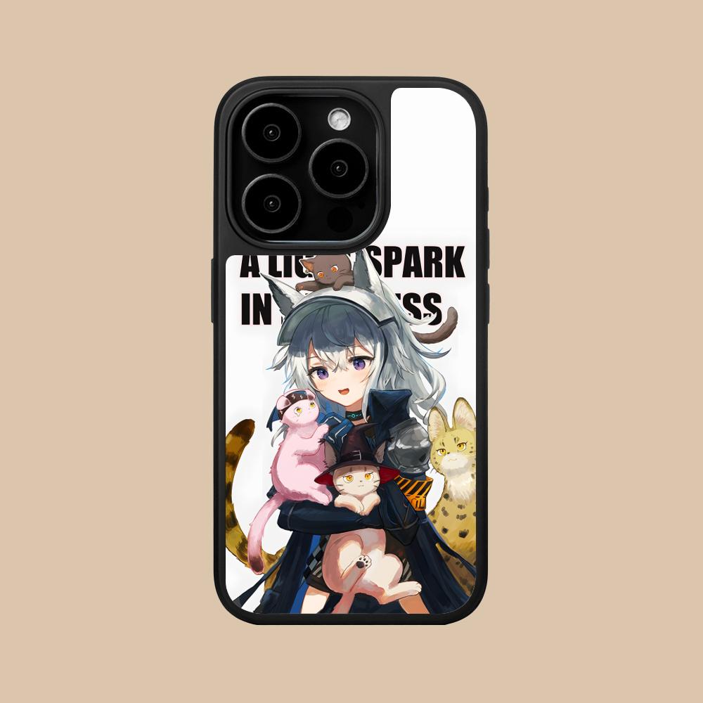 Arknights Grani Матовая поверхность Чехол для мобильного телефона для iPhone 17 16 15 14 13 12 11 Air Pro Max Plus Цветная обложка