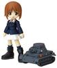 Mamesiki Girls Panzer Series Mamesiki Miho Nishizumi Height 100mm Painted Movable Figure & Approx. PVC/ABS